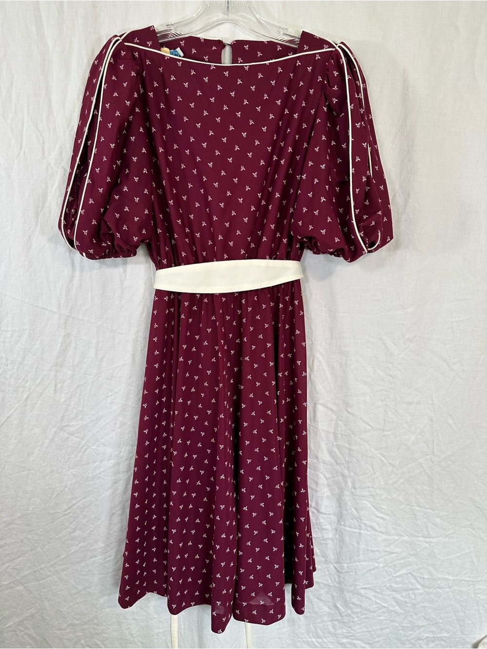 Vintage Cora’s Closet Midi Dress Sz 8P Union Made in USA